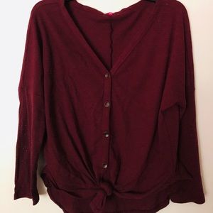 Button-up Front Tie Thermal